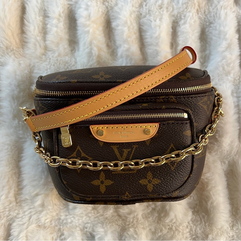 Brand New in Box Louis Vuitton Mini Bumbag in Monogram Canvas LV M82335
